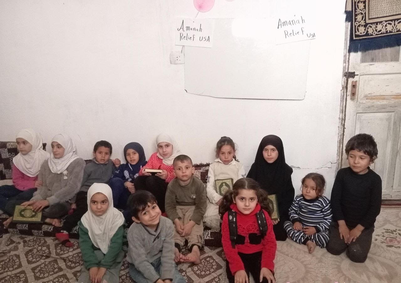 Children supported in Syria